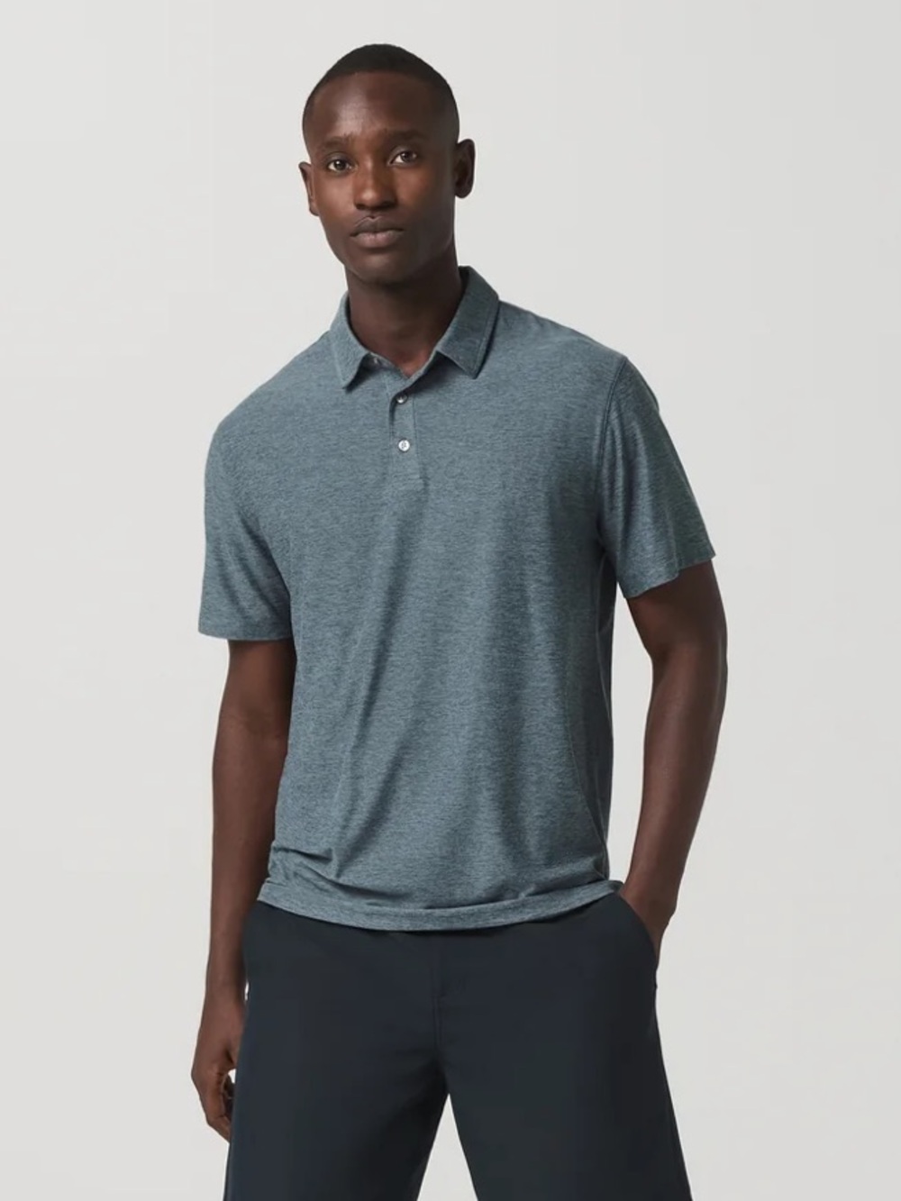 Vuori Blue Strato Tech Polo- M